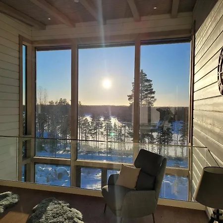 Naava Loft 303 - Kaksikerroksinen Lasiseinaehuoneisto Jaervinaekoealalla Apartamento *