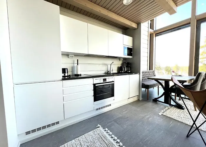 Naava Loft 303 - Kaksikerroksinen Lasiseinaehuoneisto Jaervinaekoealalla